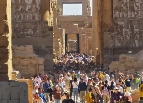 Egypt`s visitors reached 17.8 million in 9 months