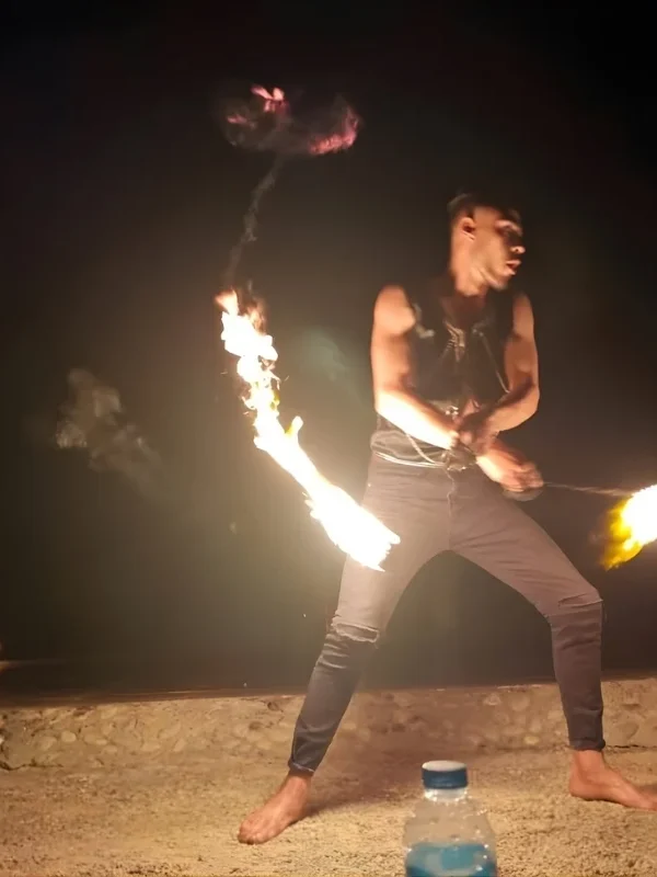 The show and dinner in the Bedouin village experience in Marsa Alam super safari tour