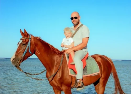 Horses on the Beach from Hurghada