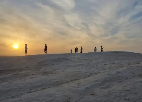 White and Black Desert