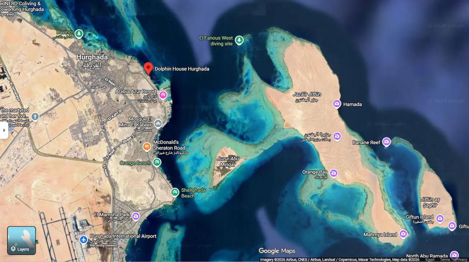 One Hour Speeboat Google map location
