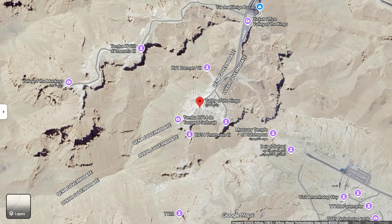 Minivan Day Trip from Hurghada to Valley of the Kings Luxor