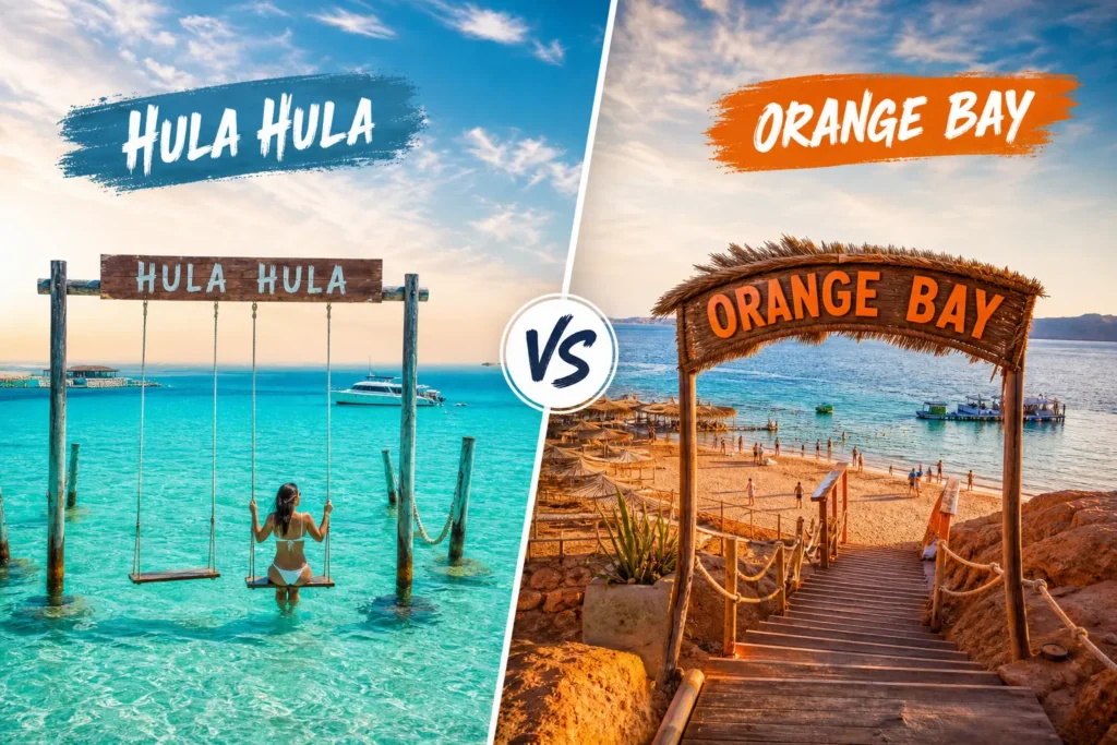 Best Hurghada Island Day Trips: Hula Hula or Orange Bay?